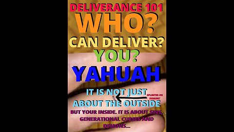 Deliverance 101 Prayer