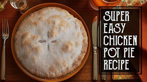 Super Easy Chicken Pot Pie Recipe