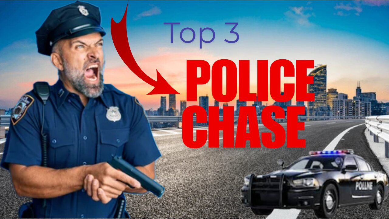 Top 3 chases of the day caught on video: What would you do if you were one of these brave officers?