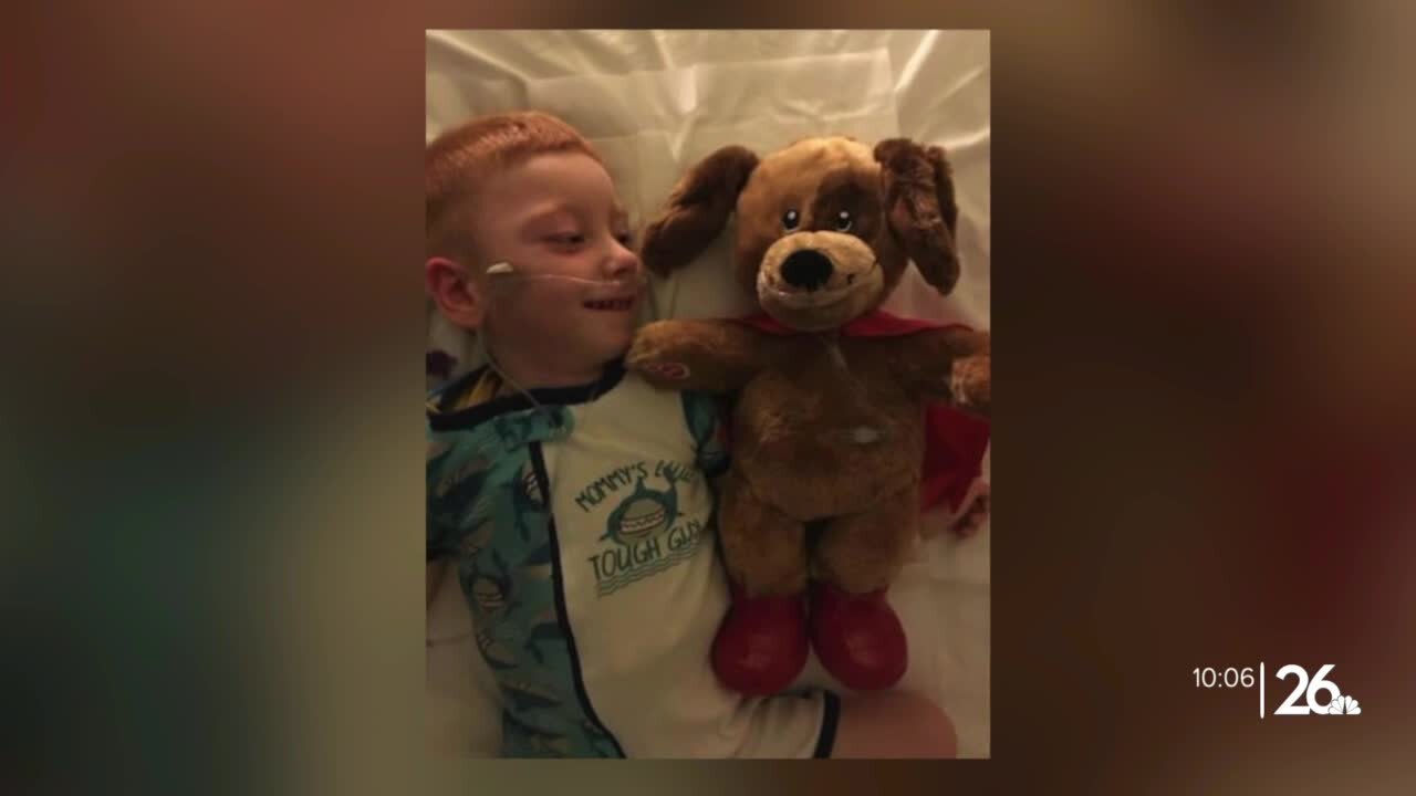 De Pere mom starts teddy bear drive to bring comfort to the community and honor son's life