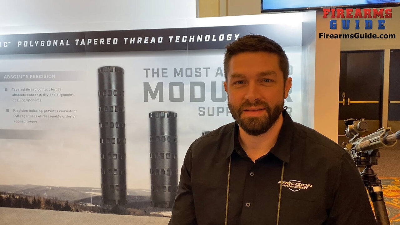 Precision Armament AeroMod Suppressors with TriCentric Interface