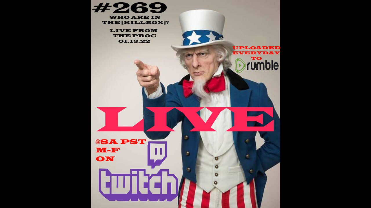 #269 WHO ARE IN THE [KILLBOX]? LIVE FROM THE PROC 01.13.22