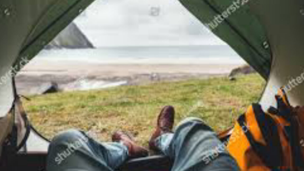 Solo camping last part is available watch and enjoy ☔🏙️💦💦💨