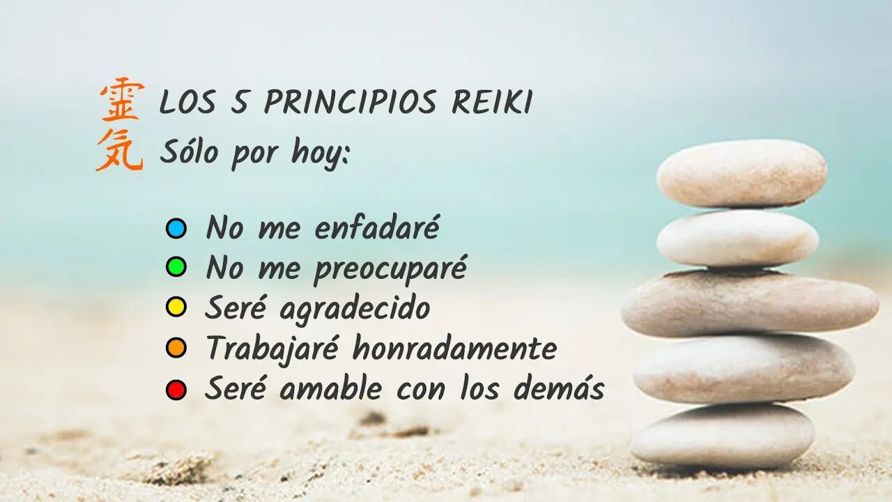 ¿QUÉ SON LOS PRINCIPIOS DE REIKI?