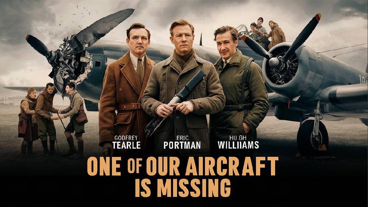 ONE OF OUR AIRCRAFT IS MISSING (1942) Godfrey Tearle, Eric Portman & Hugh Williams | Action | B&W