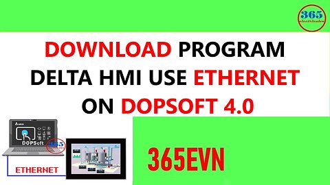 0027 - Download Delta HMI Program via Ethernet Using DOPSoft V4