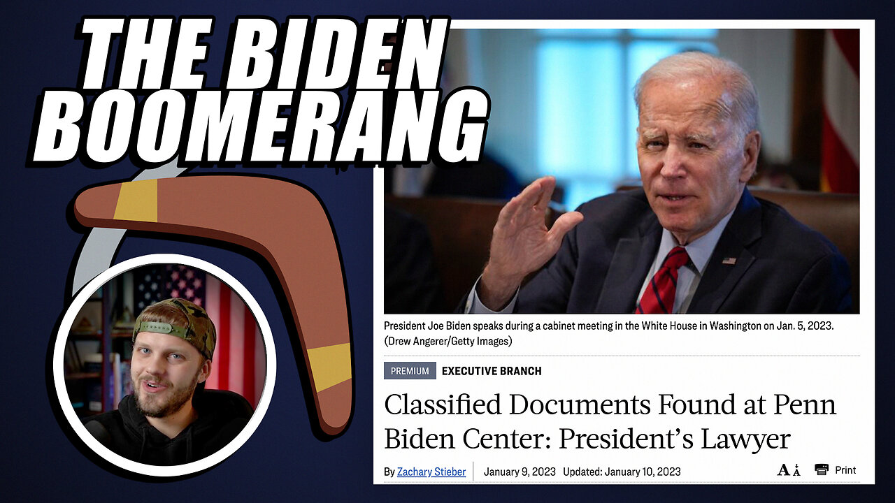 Joe Biden Caught With CLASSIFIED DOCUMENTS In His Old Office - Will The FBI Raid Him?