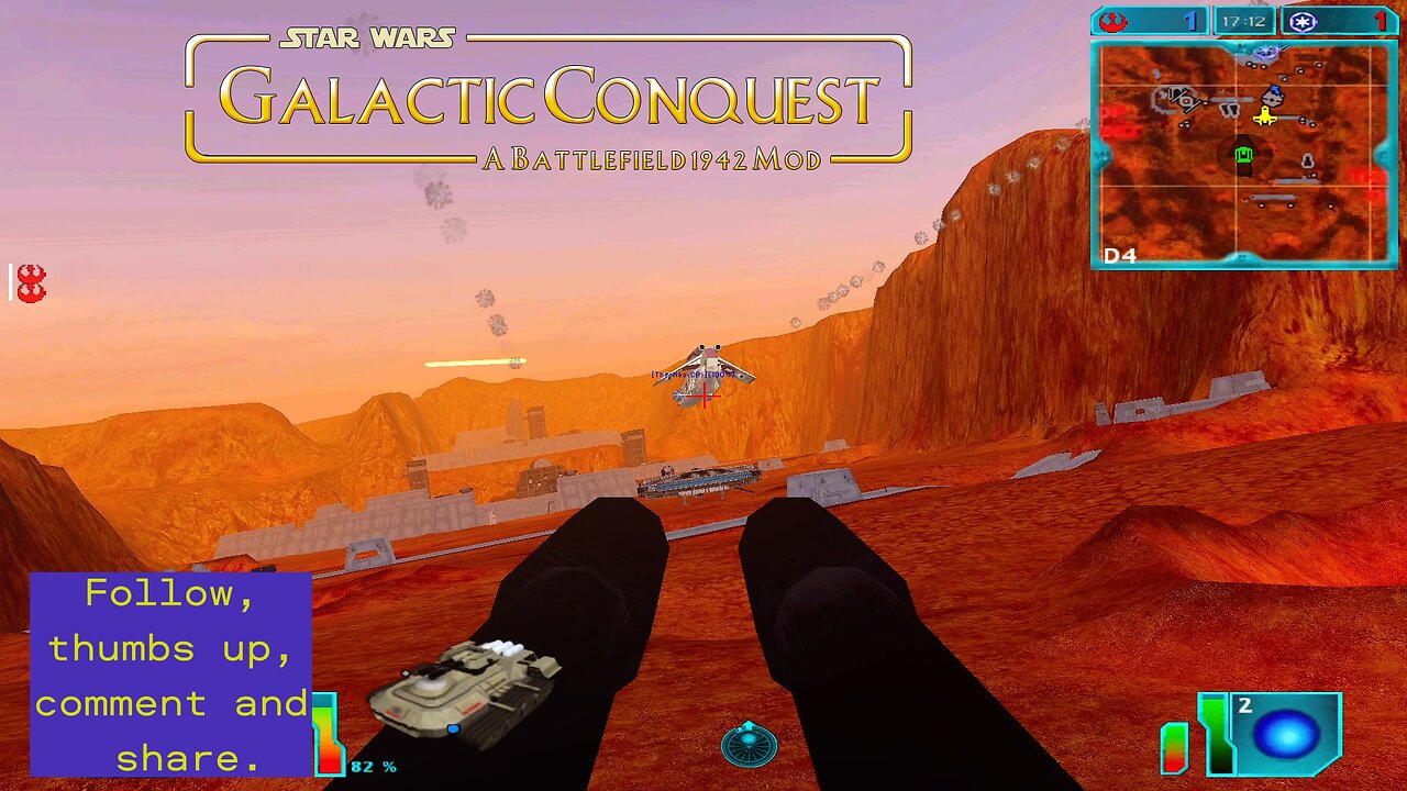 Battlefield 1942/Galactic conquest: GC RYLOTH CTF!!