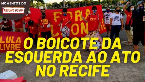 18/08 - Recife e o boicote da esquerda | Momentos Resumo do Dia