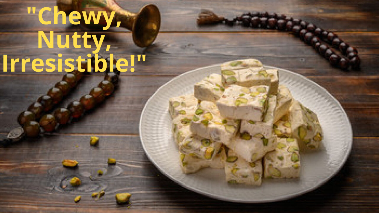 "Qatari Pistachio Nougat: A Traditional Dessert with a Modern Twist":