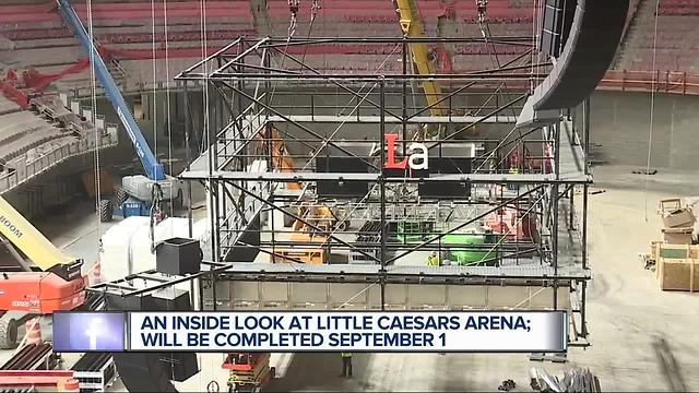 A look inside Little Caesars Arena