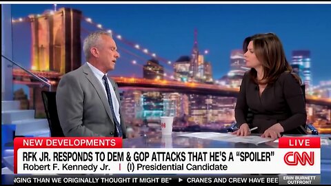 RFK tells CNN that Joe Biden is greater threat to democracy than Trump