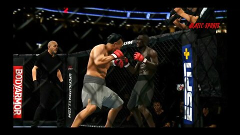 UFC 4 Bolo Yeung Vs Wesley Snipes Title Match( Fight Replay )💯🚑