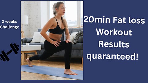20 minutes Workout for a toned body - Great results after only 2 weeks