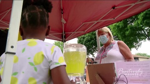 Local girl's lemonade stand teaching life lessons while encouraging kids to follow their dreams