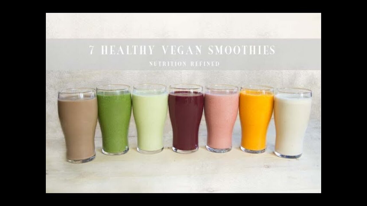 7 Healthy Smoothies at Home