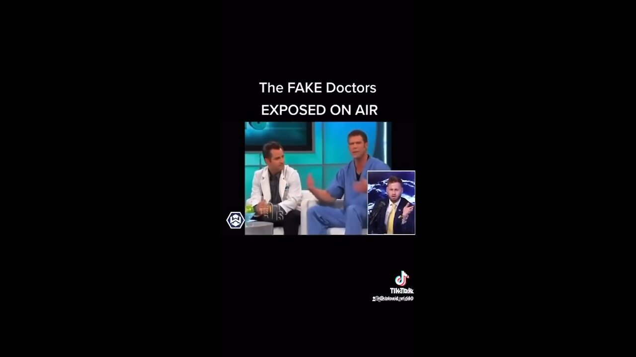 Fake doctors exposed live on air!