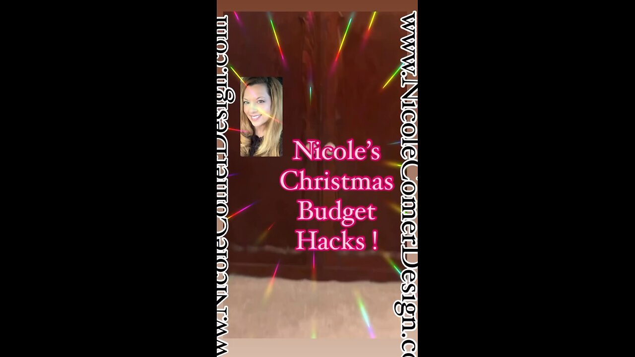 Nicole’s Christmas Budget Decor Hacks