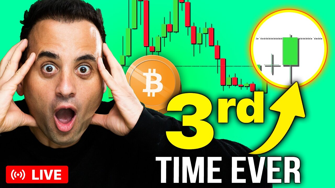 BITCOIN FLASHING A SIGNAL FOR THE 3rd TIME EVER!! (DO THIS NOW)