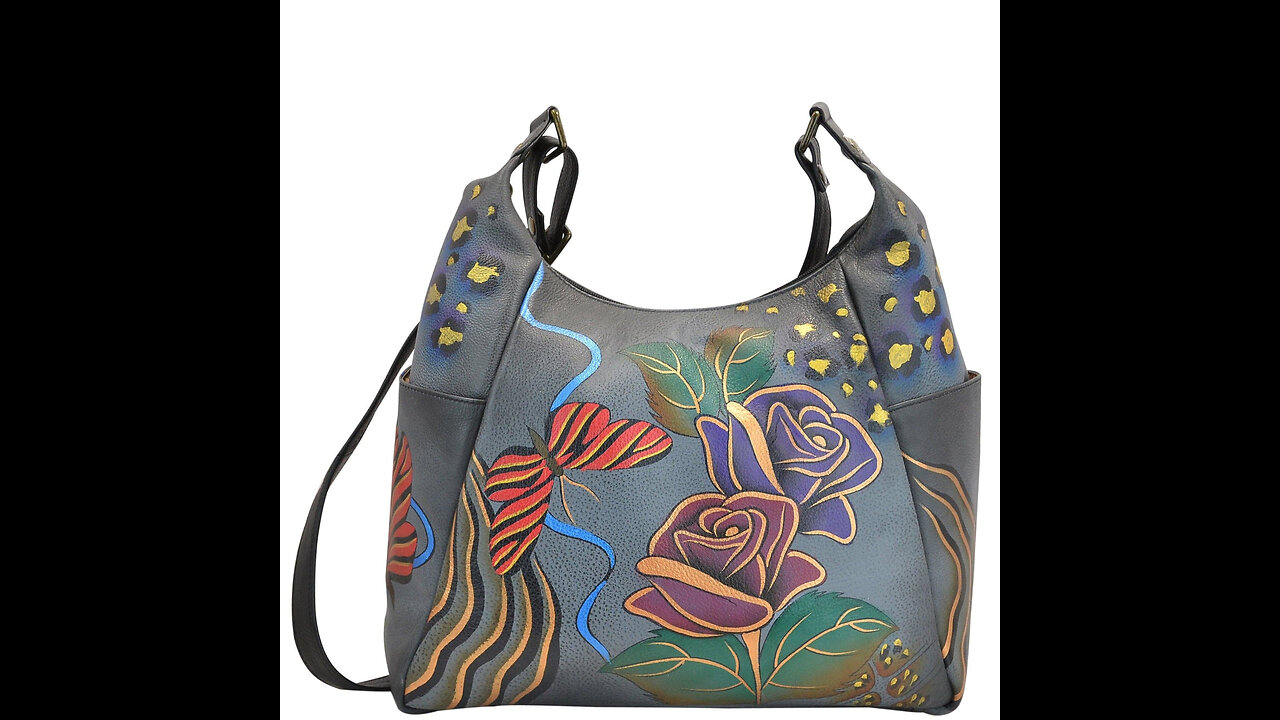 Lavender Embroidered Peace and Sunrise Crossbody Purse Boho Handbag
