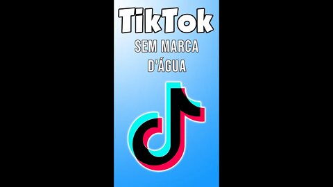 Shorts TikTok 2022 - Como baixar video do tiktok sem marca dagua - #Shorts