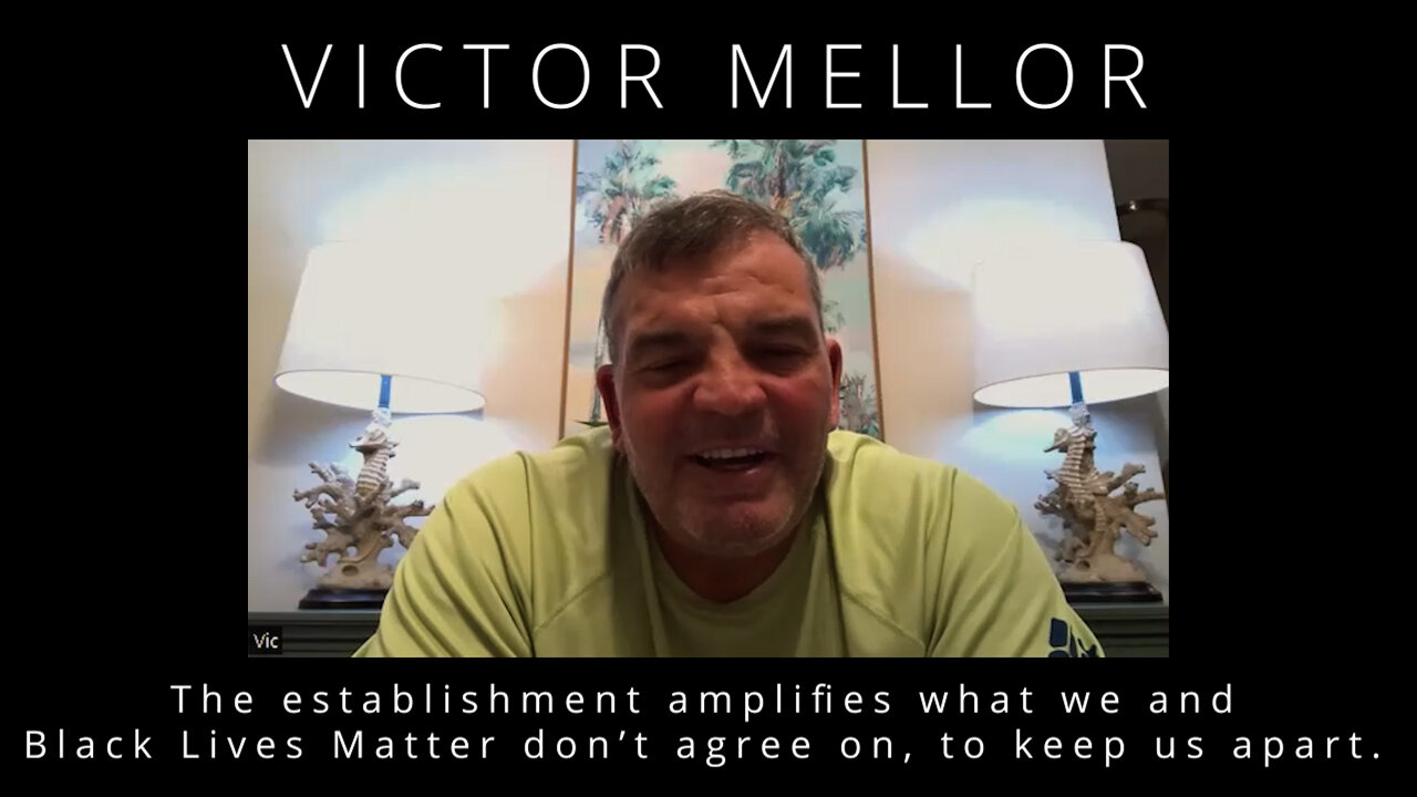 The establishment amplifies what we and Black Lives Matter don't agree on, to keep us apart.