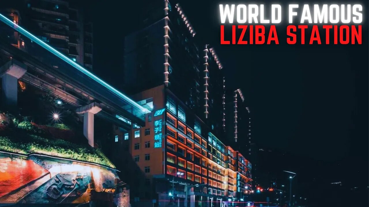 Chongqing's Liziba Station | Mikkel's Vlog