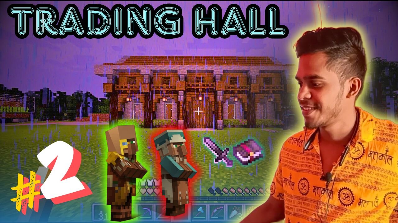 #2 Ultimate Villager Trading Hall Design in Minecraft! 🚀 #minecraft #minecraftbuild #minecraftart