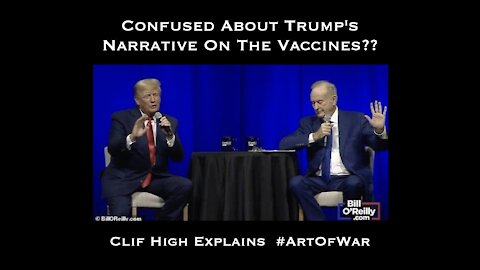 Dec 24 2021 - Clif High > Why You Cannot Take What Trump Says At Face Value #ArtOfWar