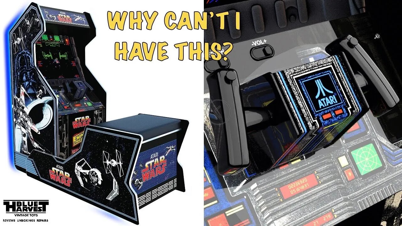 WHY CAN’T I HAVE AN ARCADE1UP STAR WARS MACHINE?