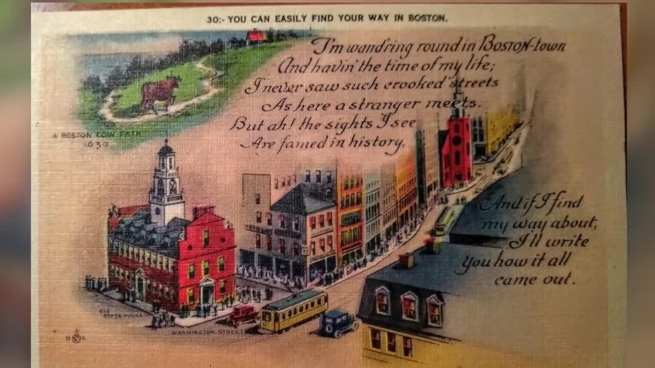 Penny postcard found at Michigan antique show makes way to intended recipient 73 years later