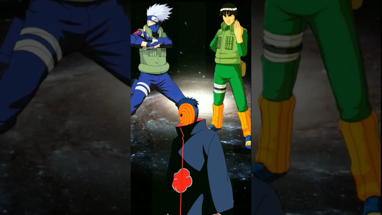 WHO IS STRONGEST?? - KAKASHI, OBITO, GUY.#shorts