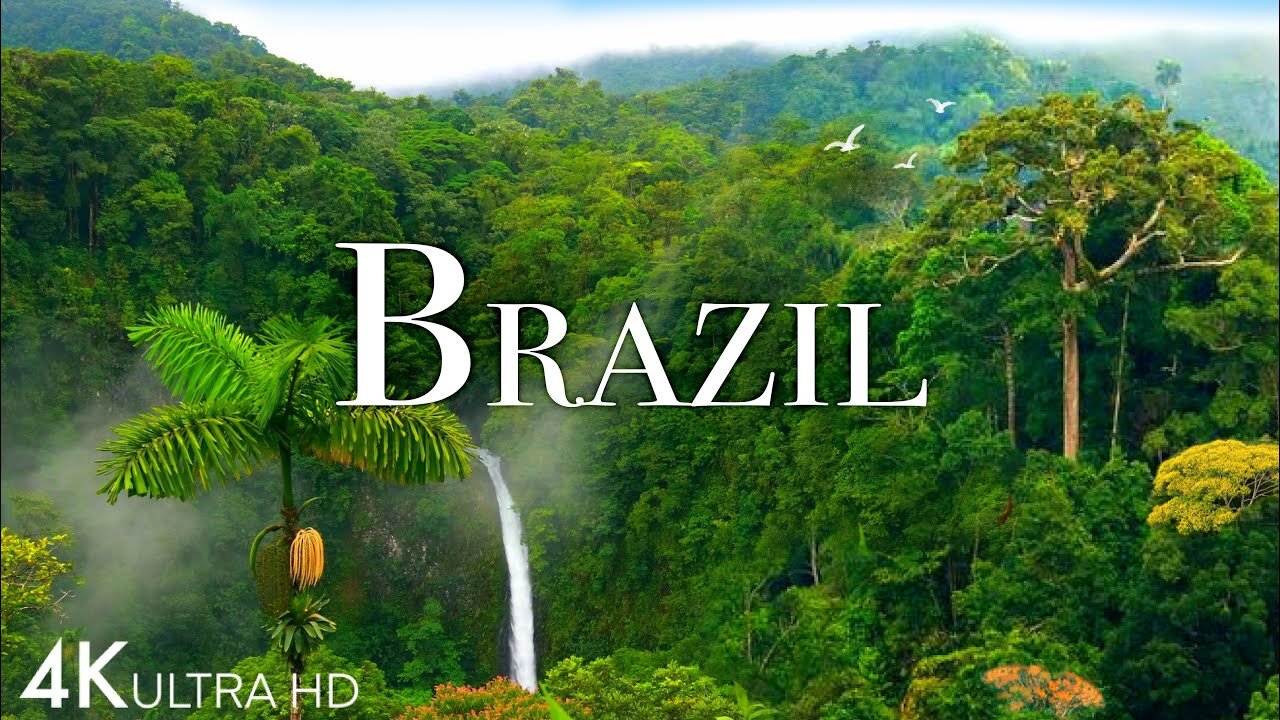 Brazil In 4k - Beautiful Tropical Country | - Scenic Relaxation Film