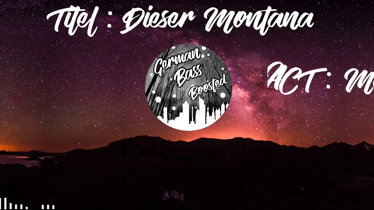 Maytrixx - Dieser Montana Bass Boosted