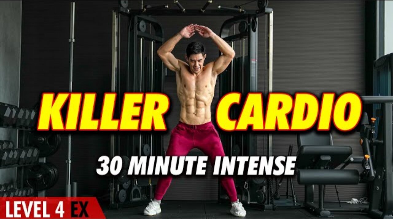 NEW killer Fat burning Home cardio! (Level 4EX)