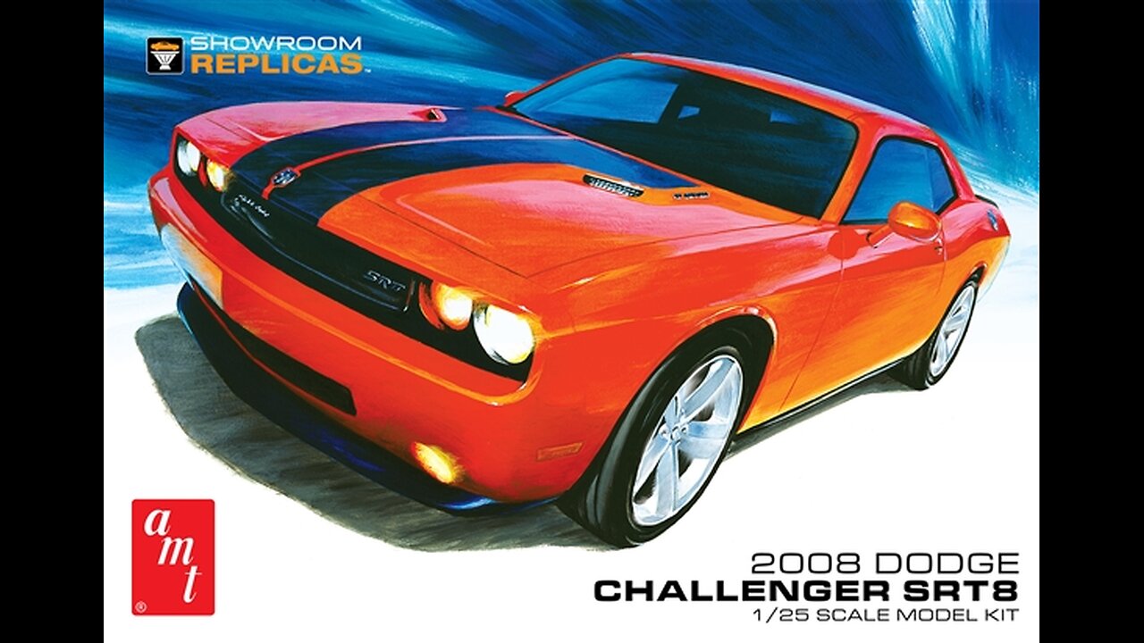 Challenger SRT8 AMT 1:25 Scale