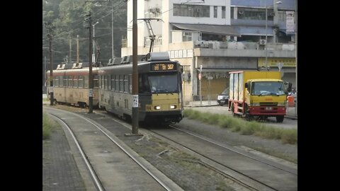 [繼續大三罷]輕鐵1051-1069行走507線改道行經建安至屯門碼頭行車片段