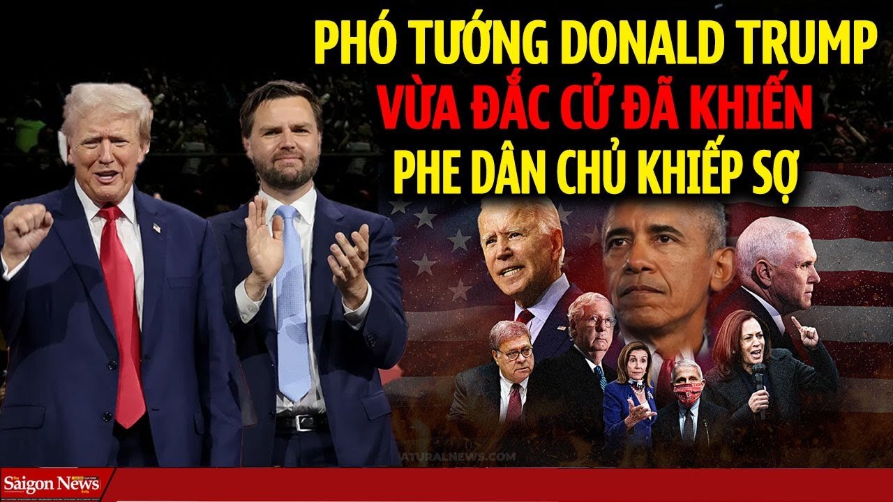 Không hổ danh là Phó tướng của TT Trump vừa tái đắc cử đã khiến Biden & Phe Dân Chủ thốc đầu bỏ chạy