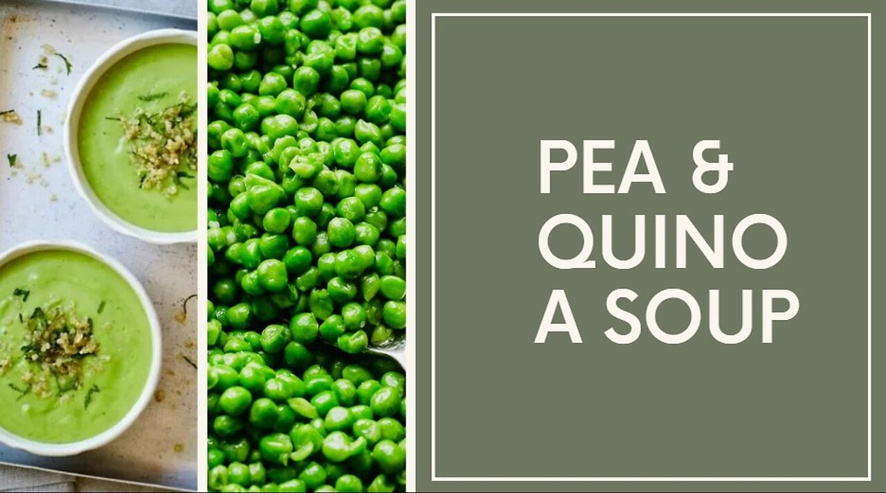 Pea & Quinoa Soup