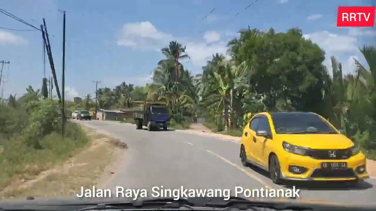 Part 2 Timelapse Perjalanan Singkawang ke Pontianak