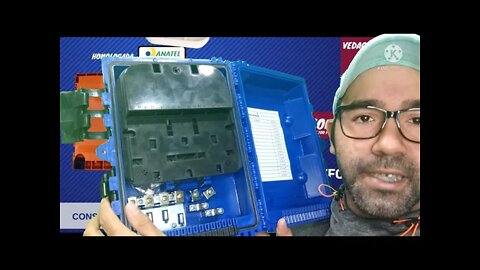 Projeto fibra óptica com CTO personalizada