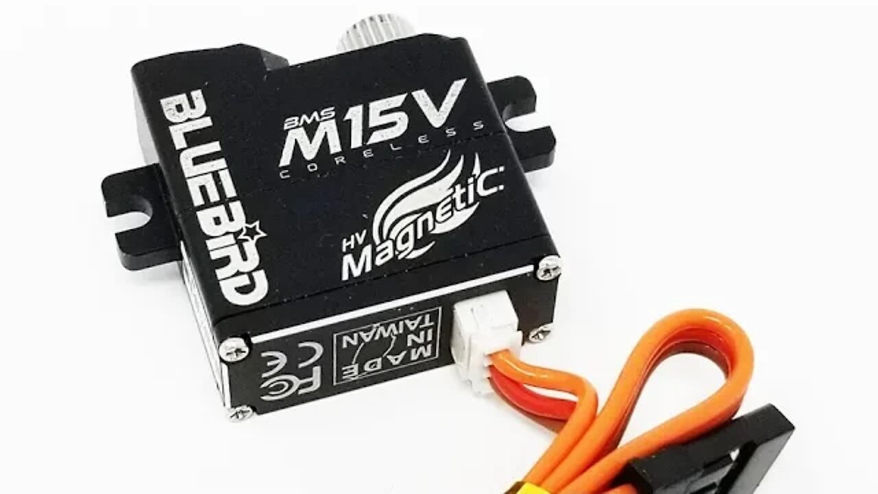 New Blue Bird M15V Micro Wing Servo, Magnetic Sensor. First look.