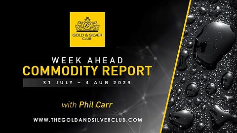 WEEK AHEAD COMMODITY REPORT: Gold, Silver & Crude Oil Price Forecast: 31 July - 4 August 2023