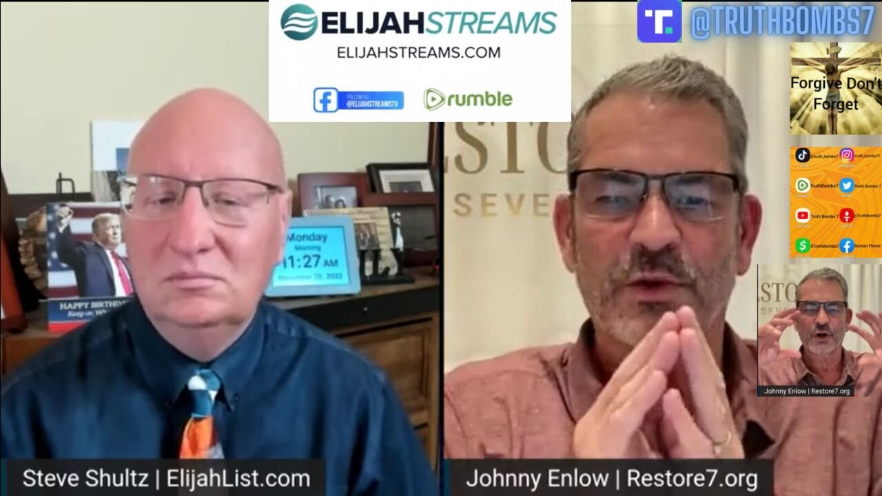 11/28/2022 Elijah Streams With JOHNNY ENLOW UNFILTERED - EPISODE 34