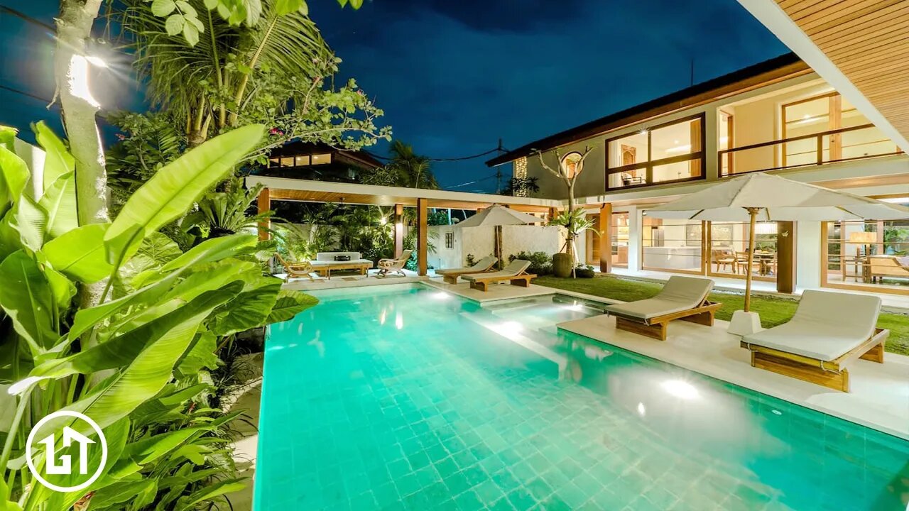 Inside a Modern Tropical Home #shorts #housetour #bali