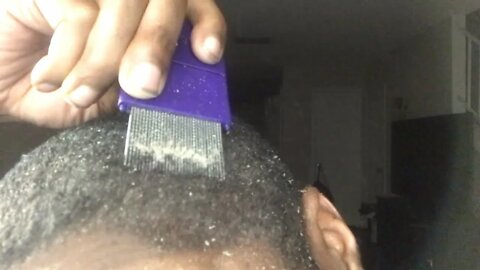 Lice Comb Dandruff Scratching Asmr