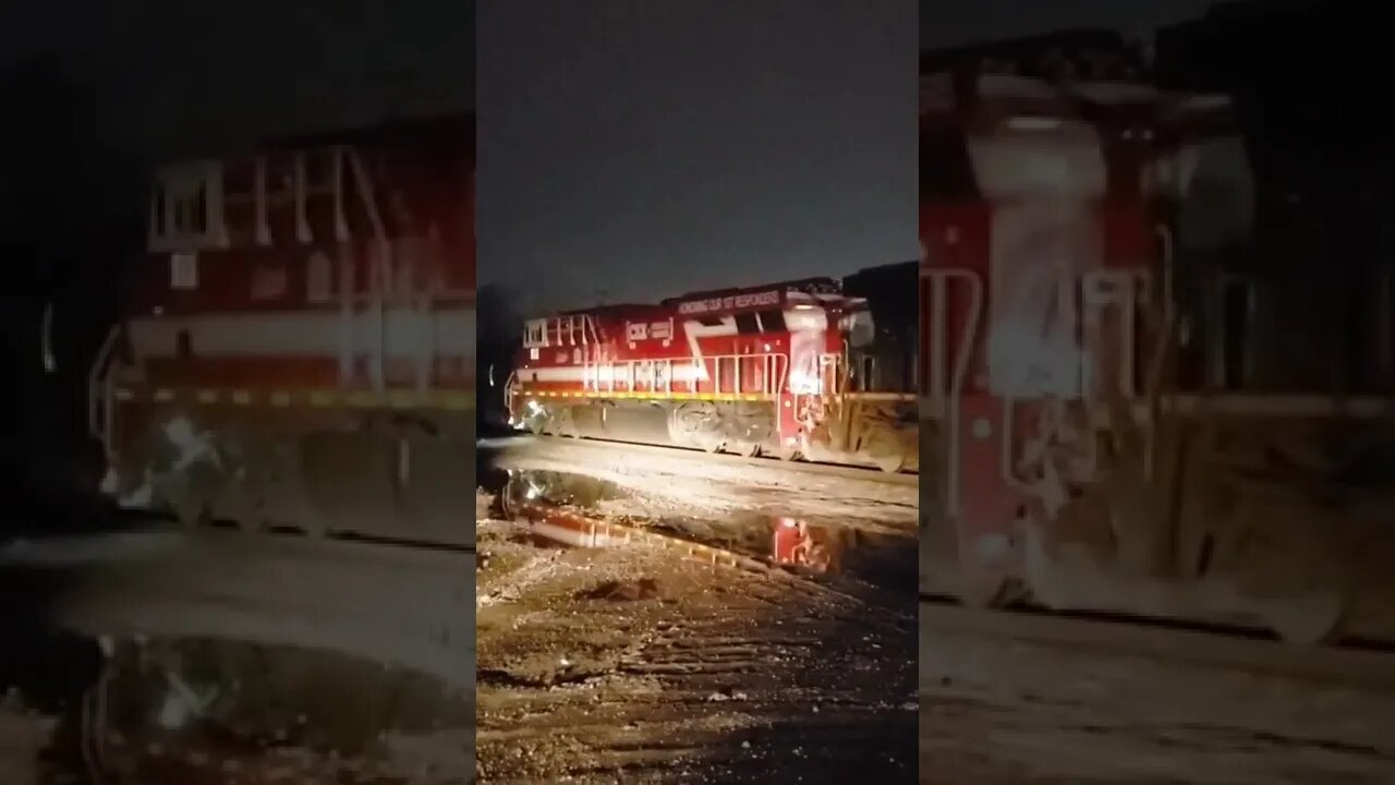 CSX 911 at night (Honoring our first responders)