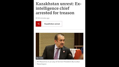 Kazakhstan Former Intelligence Chief w/ Ties to Biden Arrested for Treason, Getting Closer!