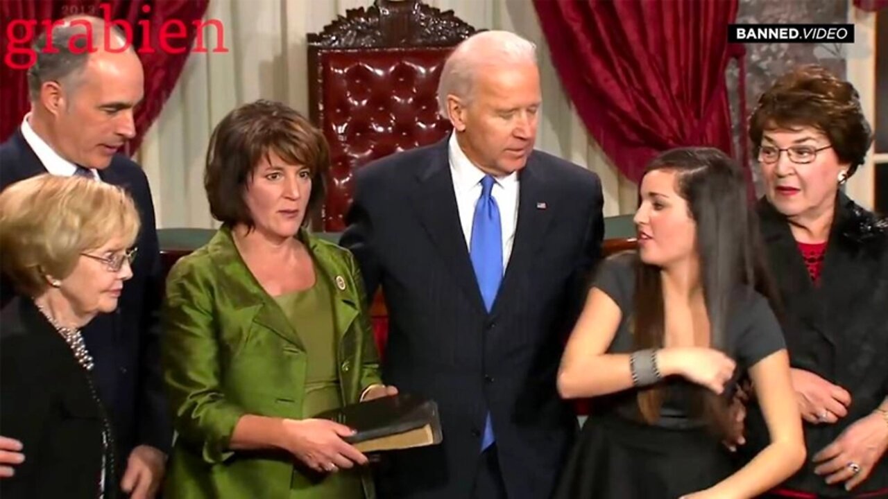 Watch Fake President Shuffle Like A Zombie and Grope Women And Girls