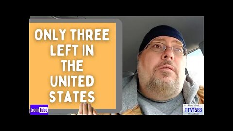 ONLY THREE LEFT IN THE UNITED STATES - 042822 TTV1588